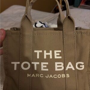 Marc Jacobs Slate Green small Tote Bag